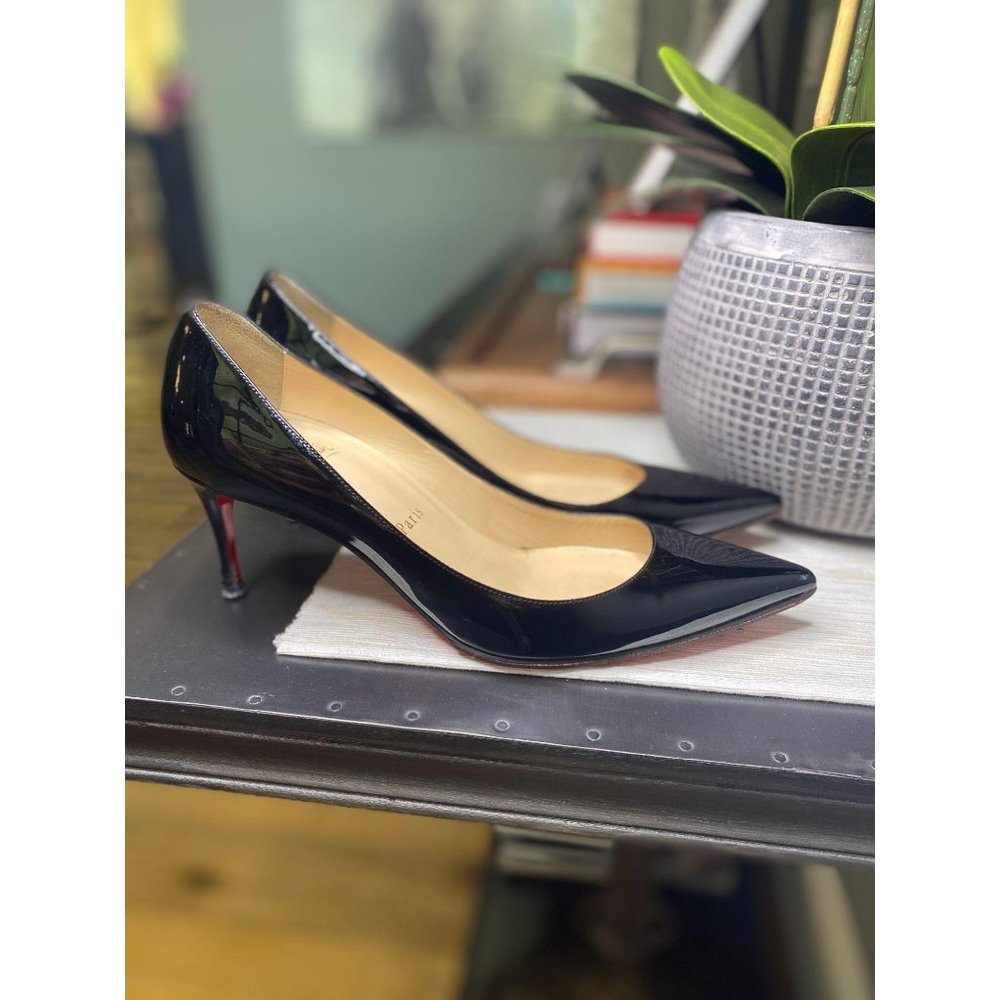 (Sold) Christian Louboutin DECOLLETE 554 Kate Blac - Picture 11 of 14